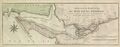 Historical map of the confluence of the rivers Southern Bug and Dnieper.