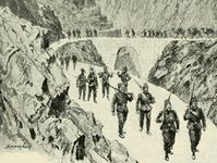 طريق جبلي مؤدي إلى صنعاء العثمانية