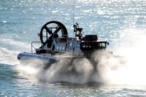 Royal Marines Landing Craft Air Cushion (LCAC).