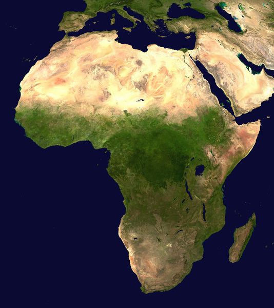 ملف:Africa satellite orthographic.jpg