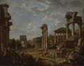 A Capriccio of the Roman Forum (1741)