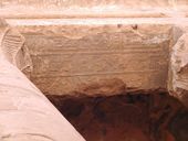 Detail of a lintel at the entrance