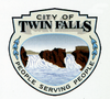 الختم الرسمي لـ Twin Falls, Idaho