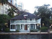The Stranahan House was built in 1901 and is located at 335 Southeast 6th. The lower floor of the house once served as a trading post and the upper floor as a community hall. The house also served as a general store and a bank. The owner of the house, Frank Stranahan, committed suicide by drowning in the New River in front of his home. The house was listed in the National Register of Historic Places on October 2, 1973, reference #73000569.