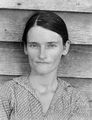 Walker Evans, Allie Mae Burroughs, Wife of a Cotton Sharecropper, Hale County, Alabama, 1936