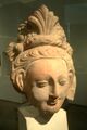 Head of a Bodhisattva, 6th–7th century terracotta, Tumshuq (Xinjiang)