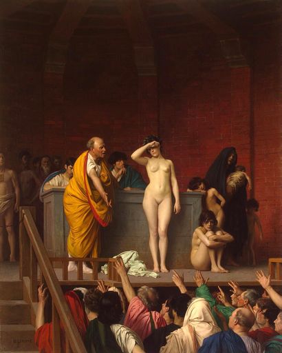 Gérome A Slave Market in Ancient Rome.jpg
