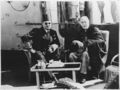 الملك فاروق مع الرئيس الأميريكي روزفلت 1946م