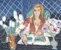 Annelies, White Tulips and Anemones, 1944, أكاديمية هونولولو للفنون, هونولولو، هاواي