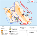Aerial attack plan battle map