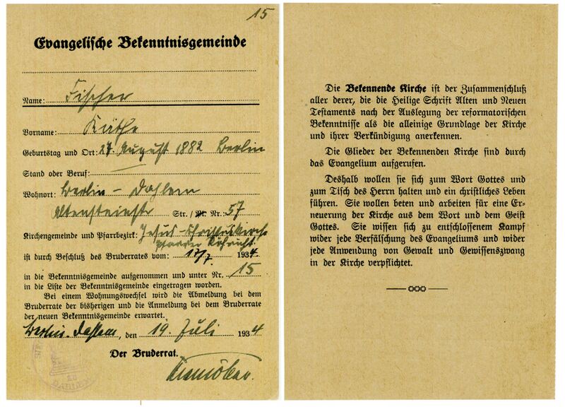 ملف:Confessing Church.Document.Bekenntnisgemeinde.Mitgliedsdoku.jpg