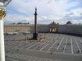 Palace Square with the Alexander Column, view from the Winter Palace