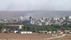 منظر كوباني الحصار في 2014