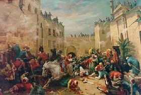 مذبحة القلعة التي قام بها محمد علي ضد المماليك.