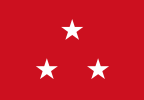 Flag of a Marine Corps Lieutenant general