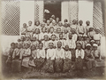 A group of freed children