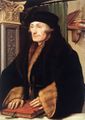Erasmus by Hans Holbein the Younger, 1523