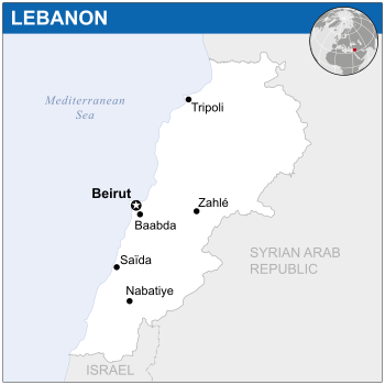موقع لبنان