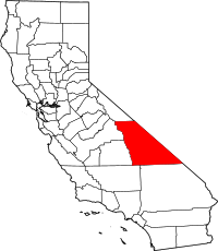 Location in the state of California