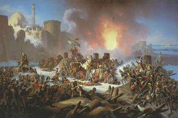 نصر اوچاكيڤ، 1788، بريشة جانيواري سوخودولسكي