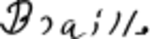 Louis Braille Signature.svg