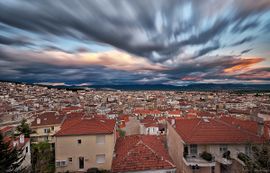 Overview of the town of Kozani
