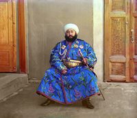 عليم خان (1880-1944)، أمير بخارى