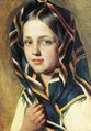 Girl in a shawl