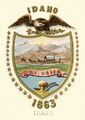 Coat of arms of the Idaho Territory (1863–1866) Idaho Territory