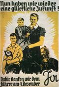 "Mother and Child" poster for charity subscription.