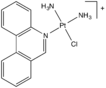 Phenanthriplatin, a proposed new anticancer drug.[1]
