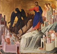 Temptation on the Mountain (Frick Collection, نيويورك)