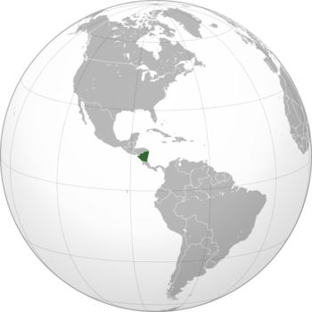 موقع نيكاراگوا Nicaragua