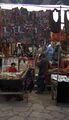 The market sells typical Andean crafts