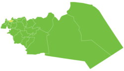 موقع ناحية القبو في محافظة حمص