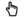 Pointing hand cursor vector.svg