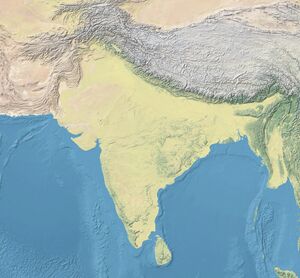 معركة الهيداسپس is located in South Asia