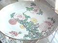 A porcelain plate in the famille-rose-style
