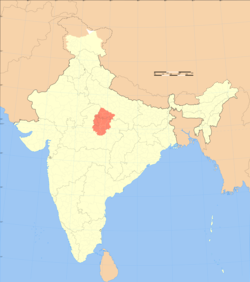 موقع بوندل‌خند في الهند