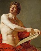 دراسة أكاديمية لجذع رجل، 1801، المتحف الوطني في وارسو