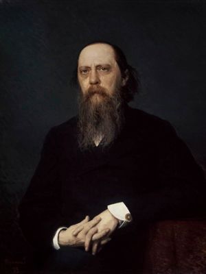 لوحة لمخيائيل سلطيكوڤ بريشة Ivan Kramskoi