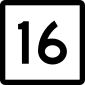 Connecticut state route marker