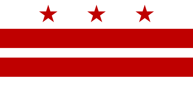 ملف:Flag of Washington, D.C..svg