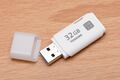 A Toshiba USB flash drive