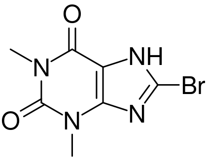 ملف:8-Bromotheophylline.svg