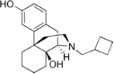 Chemical structure of Butorphanol.