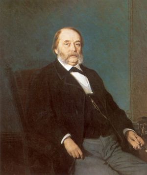 پورتريه لإيڤان گونتشاروڤ، رسم إيڤان كرامسكوي (1874)