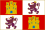 Banner of arms crown of Castille Habsbourg style.svg