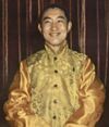Choekyi Gyaltsen, 10th Panchen Lama in the mid-1950s, from- Dalai and Panchen (cropped).jpg
