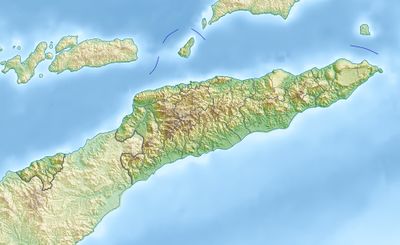 Location map East Timor